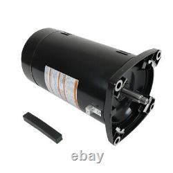 0.75HP 230V 3450RPM 48Y Frame Square Flange Swimming Pool Pump Motor USQ1072