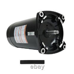 0.75HP 230V 3450RPM 48Y Frame Square Flange Swimming Pool Pump Motor USQ1072