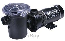 1-1/2 HP In-Ground Swimming Pool Pump, Capacitor Start, 19.4/9.7 Amps 5PXE5