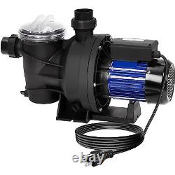 1.1HP In/Above Ground Swimming Pool Pump With Motor Strainer Filter Basket 3962GPH