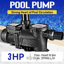 1.2-3.0 HP Swimming Pump for In-Ground Pool High Speed Pump Kit 2 Inlet 220-240V