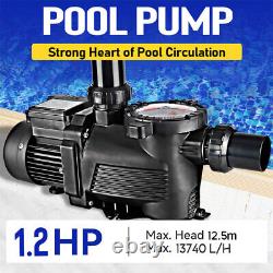 1.2 HP Swimming Pool Pump In/Above Ground with Strainer Basket ETL Listed 50-60HZ