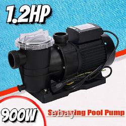 1.2HP 220-240V Filter Pump 10038GPH Inground Swimming POOL PUMP MOTOR withStrainer