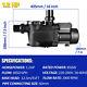 1.2HP / 3.0HP 2200W Self-priming Overheat Protection Swimming Pool Water Pump