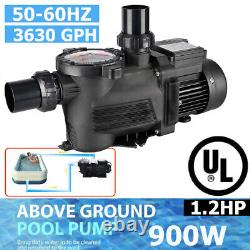 1.2HP In/Above Ground Swimming Pool Sand Filter Pump Motor Strainer for Hayward