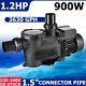 1.2HP Swimming Pool Pump 3630GPH 220V In/Above Ground Pool with Strainer Free Ship