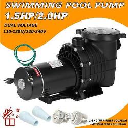 1.5/2.0HP InGround Swimming Pool Pump Motor Strainer Generic Hayward Replacemen