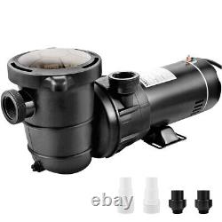 1.5/2HP Swimming Pool Pump Single/Variable Speed with Strainer Basket 5400 GPH Max