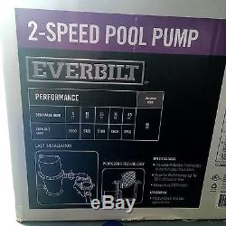 1.5 HP 230v 2 Speed In Ground Pool Pump Protector Technology