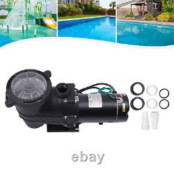 1.5 HP Filter Pump 6000GPH Inground Swimming Pool Pump Motor with Strainer