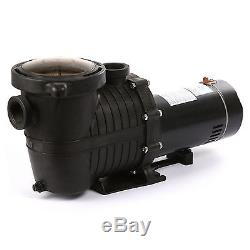 1.5 HP IN GROUND SWIMMING POOL PUMP MOTOR With STRAINER, HIGH-FLO, HI-RATE