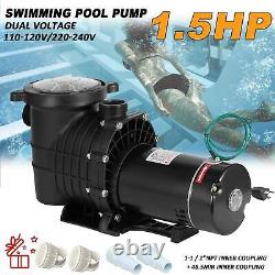 1.5 HP Pool Pump Inground Self Primming pool pump above ground Single Speed