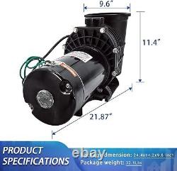 1.5 HP Pool Pump Inground Self Primming pool pump above ground Single Speed