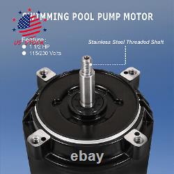 1.5 HP Pool Pump & Seal UST1152 Pool Pump Replacement For Century Motor Hayward