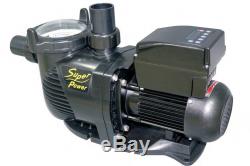 1.5 HP Variable speed pool pump inground/above ground. 220/230 VAC. TEFC Motor