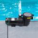 1.5HP 1-Speed For In/Above Ground Swimming Pool Pump Filter Pump With Strainer NEW