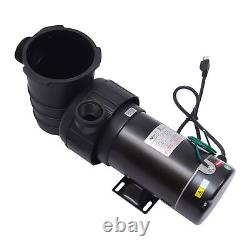 1.5HP 1 Speed Inground Swimming Pool pump motor Strainer with 1.5'' NPT AC110V