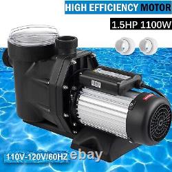 1.5HP 110-120V 7500GPH Inground Swimming POOL PUMP MOTOR withStrainer For Hayward