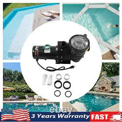 1.5HP 1Speed IN GROUND Swimming POOL PUMP MOTOR Strainer Above Inground 115/230V