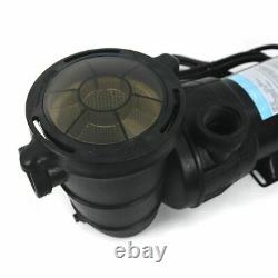 1.5HP 4500GPH Above Ground Swimming Pool Pump with Strainer UL LISTED 1-1/2 NPT