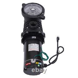 1.5HP Above Swimming Pool Pump Motor In/Above Ground With Strainer Filter Basket