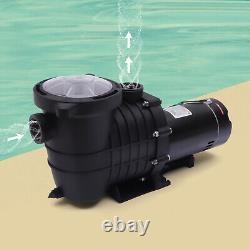 1.5HP Above Swimming Pool Pump Motor In/Above Ground with Strainer Filter Basket