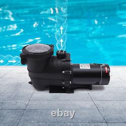 1.5HP Above Swimming Pool Pump Motor In/Above Ground with Strainer Filter Basket