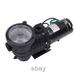 1.5HP Above Swimming Pool Pump Motor In/Above Ground with Strainer Filter Basket