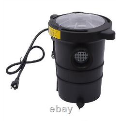 1.5HP Above Swimming Pool Pump Motor In/Above Ground with Strainer Filter Basket