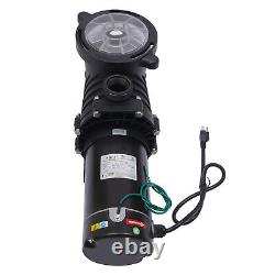 1.5HP Above Swimming Pool Pump Motor In/Above Ground with Strainer Filter Basket