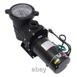 1.5HP Above Swimming Pool Pump Motor In/Above Ground with Strainer Filter Basket