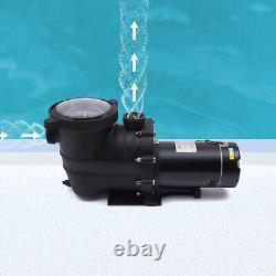 1.5HP Above Swimming Pool Pump Motor In/Above Ground with Strainer Filter Basket