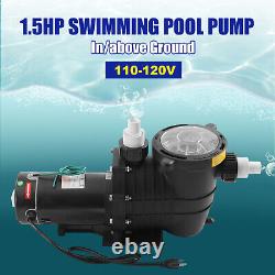 1.5HP Filter Pump 6000GPH Inground Swimming POOL PUMP MOTOR with Strainer
