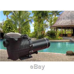 1.5HP IN GROUND Swimming POOL PUMP MOTOR with Strainer, High-Flo, Hi-Rate Inground