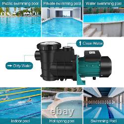 1.5HP In/Above Ground Swimming Pool Sand Filter Pump Motor Strainer