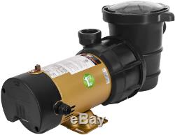 1.5HP In-Ground/Above Ground Swimming Pool Pump Variable 2-Speed Slip-On Fitting