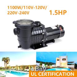 1.5HP In-Ground Swimming Pool Pump Motor with Strainer Generic HaywardReplacement