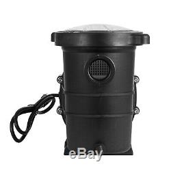 1.5HP In-Ground Swimming Pool Pump Spa Motor Strainer Above Ground Dual Volt