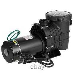 1.5HP Inground Swimming Pool Pump Motor with Strainer In/Above Ground 115V/230V