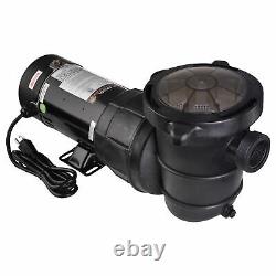 1.5HP Pool Pump Efficient Water Pumping 1118W Above Ground cleaning water for US