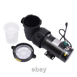 1.5HP Swimming Pool Pump In/Above Ground Filter Pump Strainer Basket 350L/min