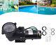 1.5HP Swimming Pool Pump In/Above Ground with Motor Strainer Filter Basket New