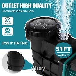 1.5HP Swimming Pool Pump Motor Hayward withStrainer Filter In/Above Ground 6500GPH