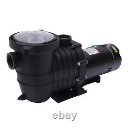 1.5HP Swimming Pool Pump Withstrainer Basket In/above Ground Hot Tub 1100W 110V