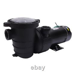 1.5HP Swimming Pool Water Pump Above In/Ground Motor Strainer 1100W 1.5 NPT USA