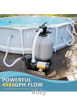 1.5HP Variable 2-Speed Swimming Pool Pump High Flow Above-Ground Pump Pool