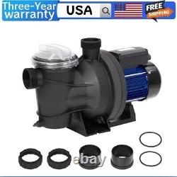 1.6HP Swimming Pool Pump 6075GPH Powerful Self-priming Pump for In/Above Ground