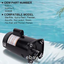 1 HP Pool Pump Motor B2853 B2853V1 For Swimming Pool 230V Single Speed Motor