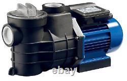 1 HP Swimming Pool Pump With Strainer 110V/230V 1.5 Inlet/Outlet