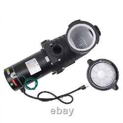 1-Speed 1.5HP Inground Swimming Pool pump motor With Strainer with 1.5'' NPT AC110V
